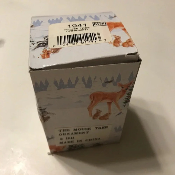 Vintage The Mouse Tree Ornament in Box - Picture 8 of 11